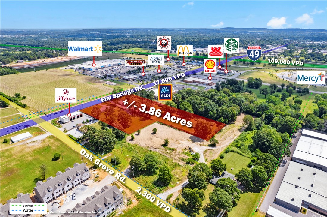 Elm Springs Road Unit 3.86AC, Springdale, AR 72762 — MLS #1351394 — Main listing photo